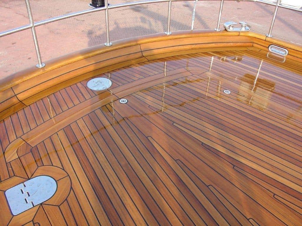 Teak Wood Flooring Boat